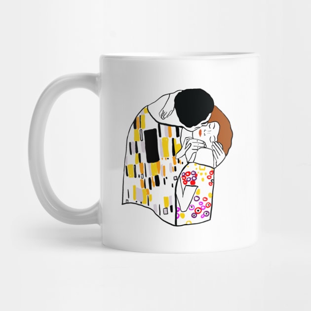 The kiss-Gustav Klimt by Witch of the North Shop